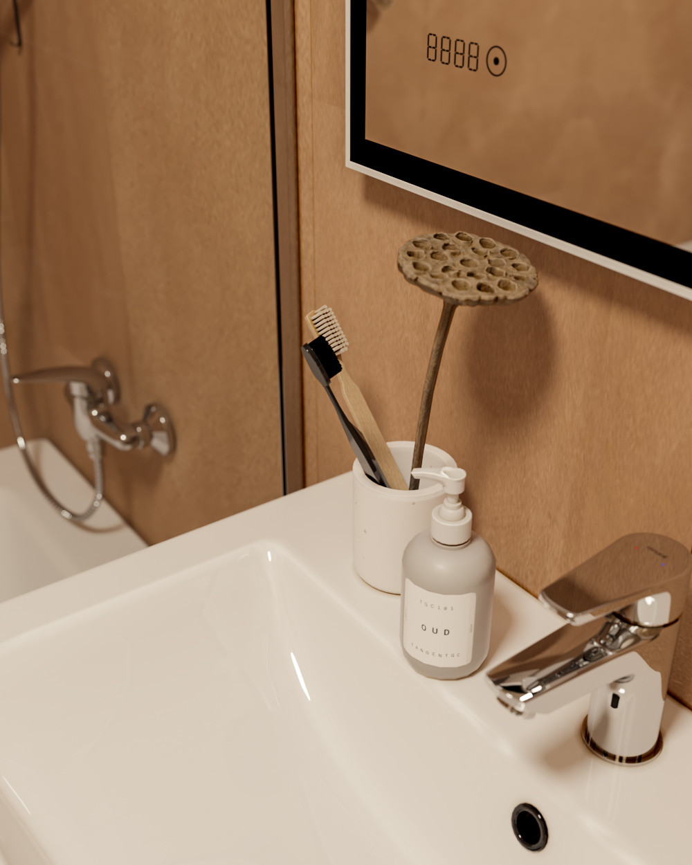 Проект двухкомнатной квартиры в Воронеже  Площадь: 75,2 м2.