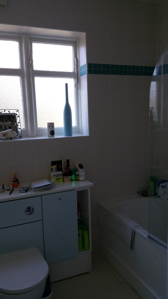 Before -See how we transformed this bathroom- North London Bathroom