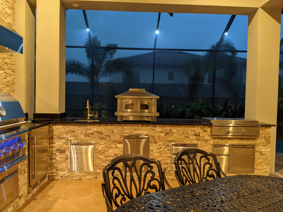 Outdoor Kitchen Patio Tampa Houzz