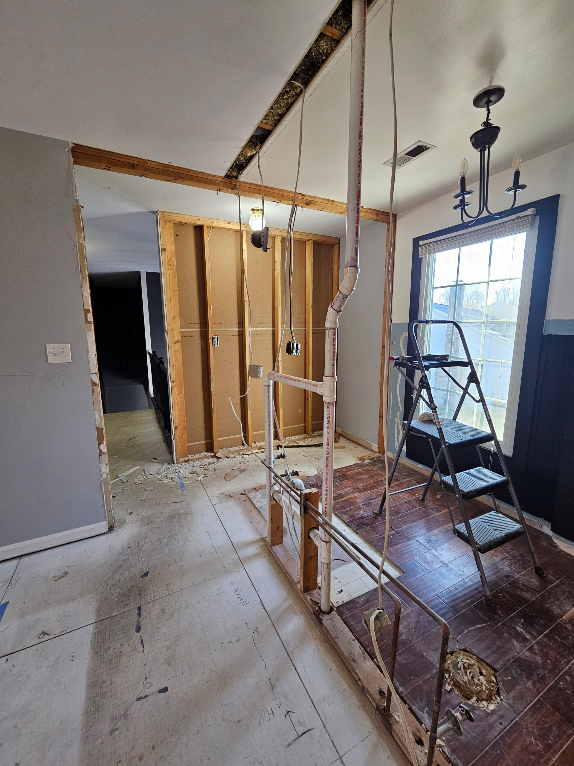 Minimalist Green Bathroom Remodel & Expansion