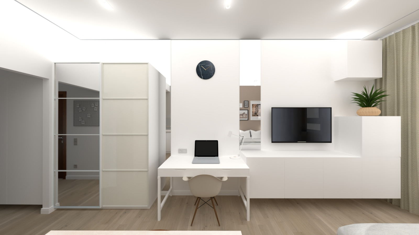 Квартира-студия 28 кв.м для студента