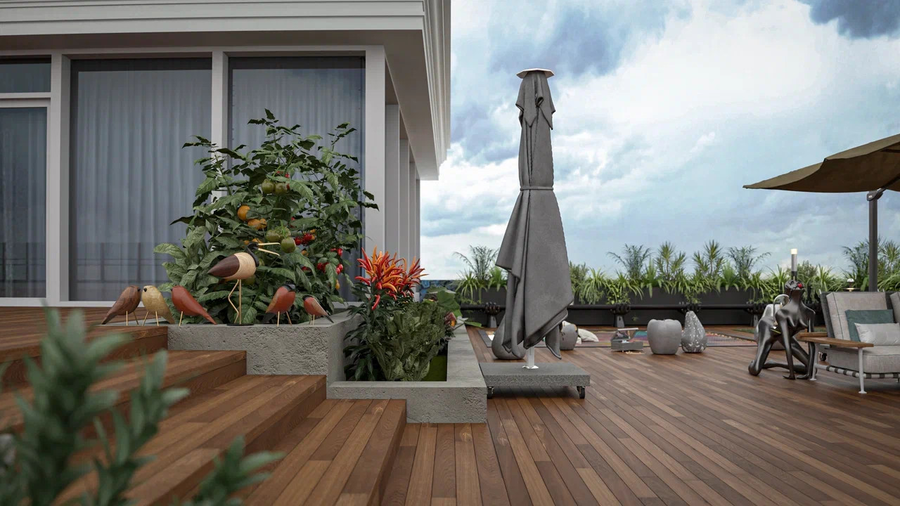 Терасса пент-хаус