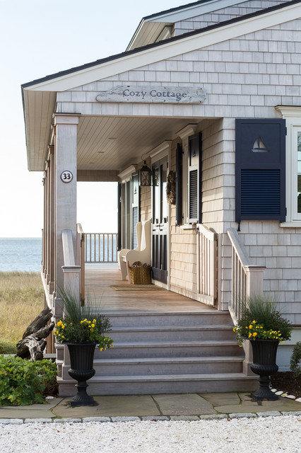 Beachside Remodel maritimt-veranda