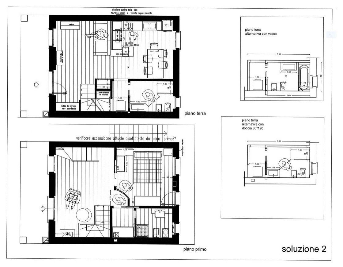 PROGETTO  PER UNA NUOVA   CASA PER  4 ! WORK IN PROGRESS