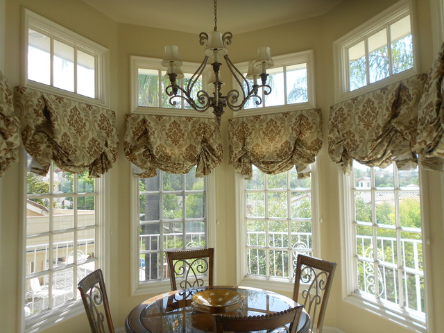 Roman Fabric Shades London Style Traditional Dining Roman Fabric Shades London Style Traditional Dining