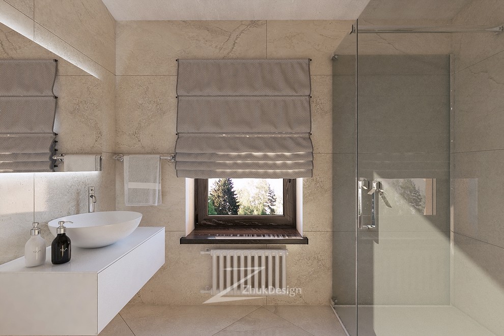 Интерьер загородного дома в современном стиле