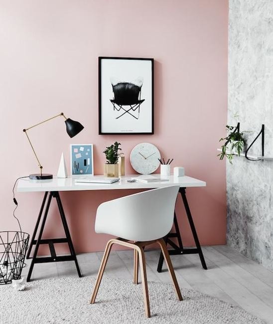 Design ideas for a scandinavian home office in Perth.