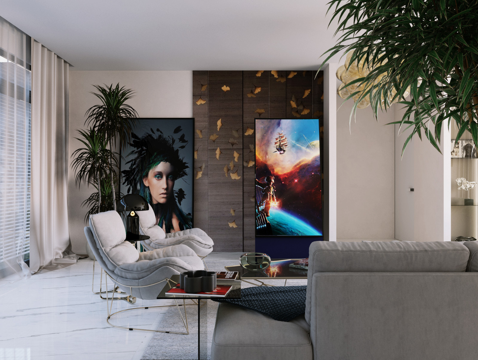 Miami Living Room/ Гостиная Майами