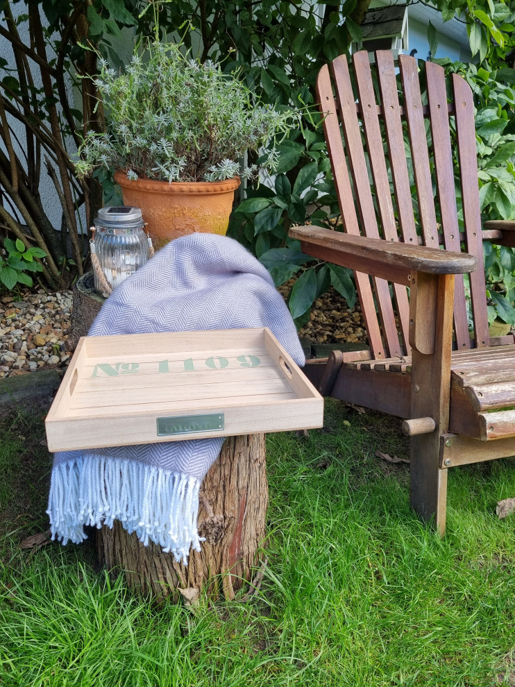 Gartengestaltung  - wenn der Garten zum Stil des Hauses passt