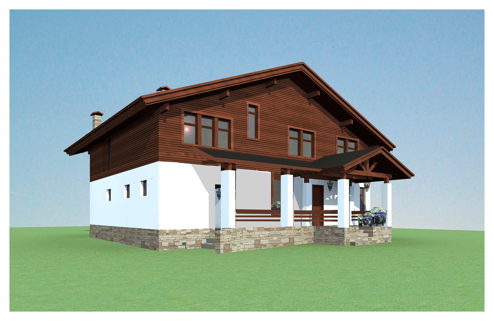 Проект каркасного дома