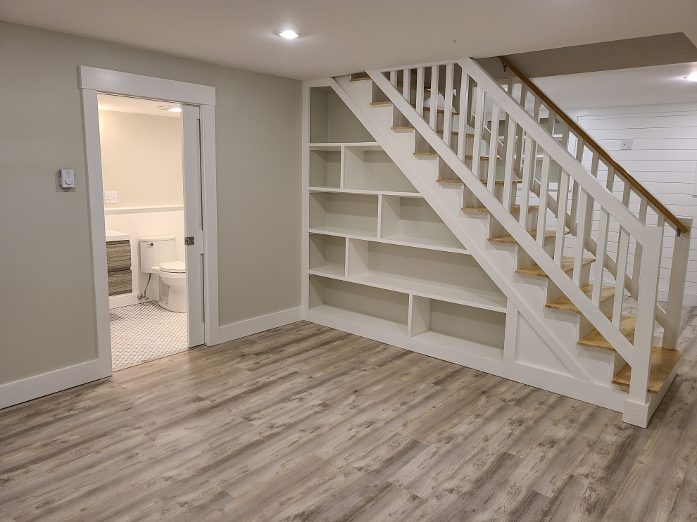 Finished Bathroom & Basement