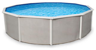 oval 48 inch deep pool