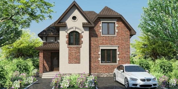 Проект дома №07-11 (S-площадь: 147,1 м.кв.)