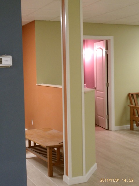Fun But Not Juvenile Colorful Basement eclectic-basement