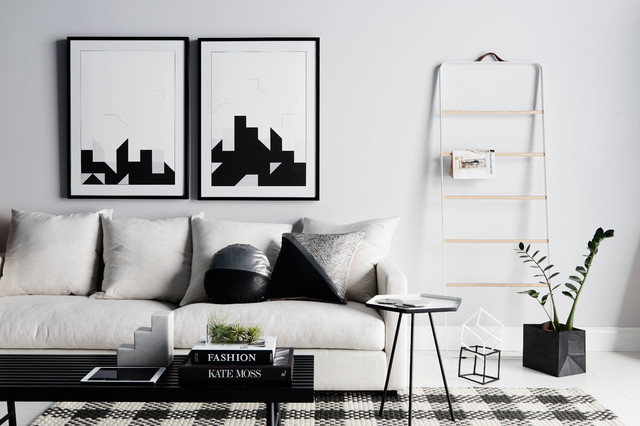 Monochrome Living Room Pack modern-living-room