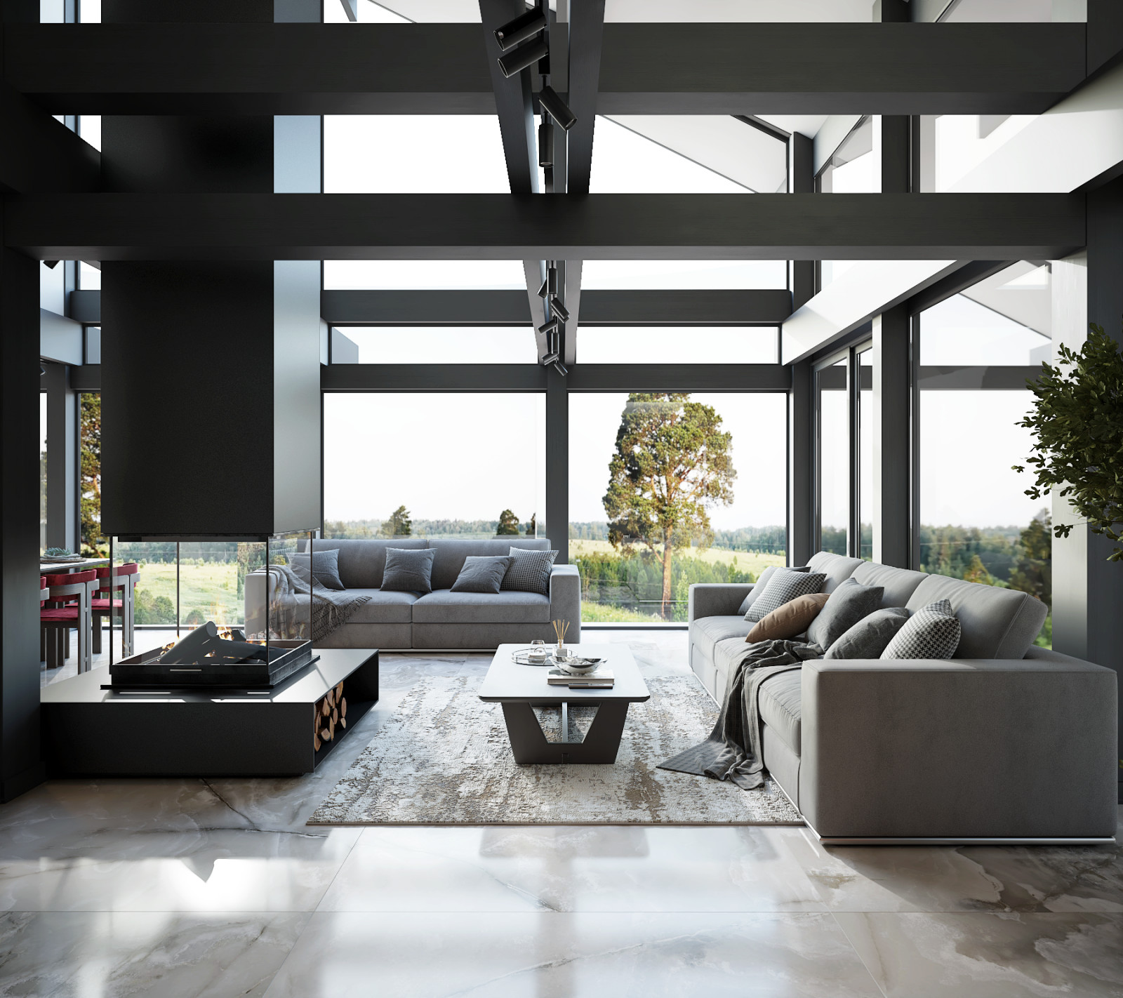 Дом фахверк первый этаж