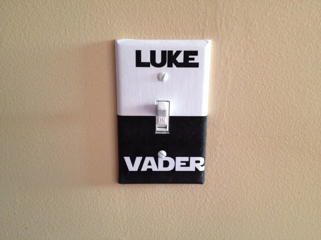 Star Wars Luke/Vader Switch Cover by Keep Calm & Turn it On
