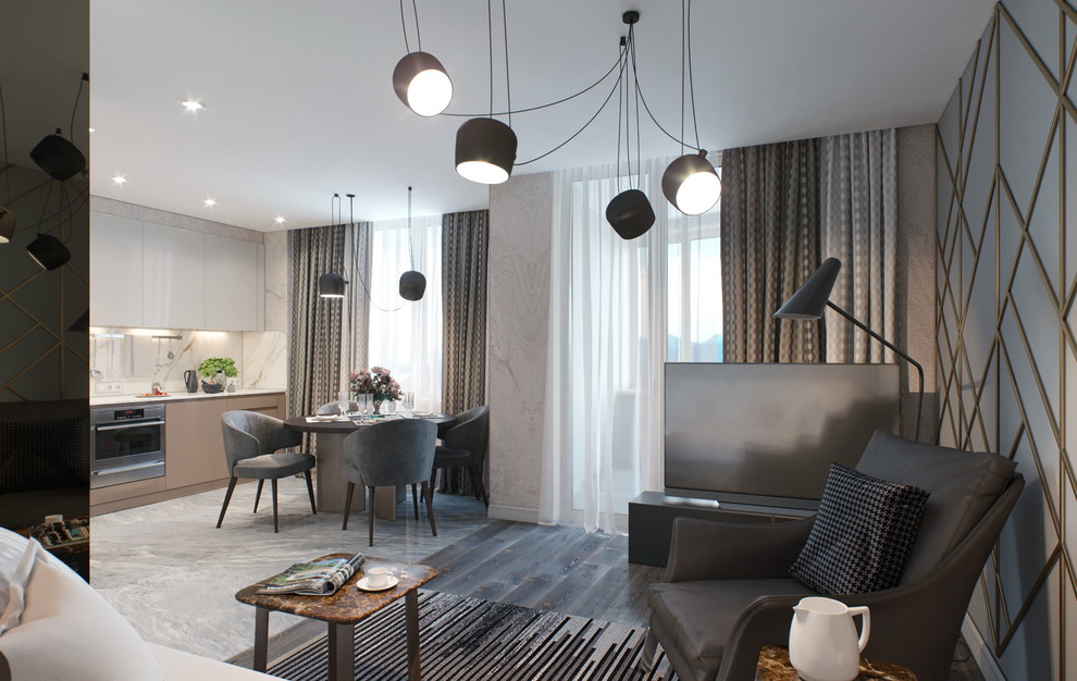 Квартира 94 м2 ЖК "Маршал Град"