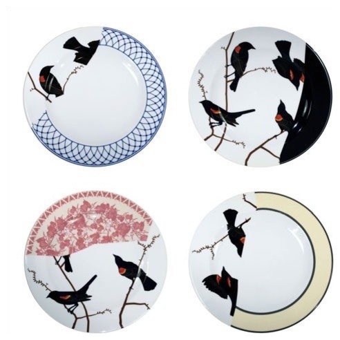Seconds Set of Four Dinner Plates