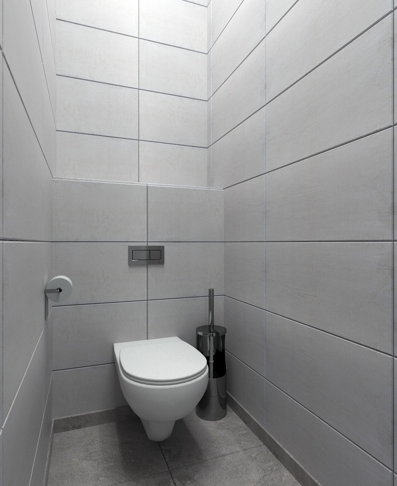 Интерьер квартиры в стиле модерн середины XX в. Туалет.