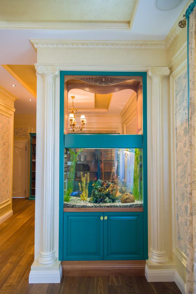 Интерьер дома в классическом стиле (500 кв м)