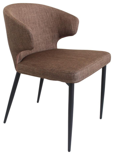 Decca Dining Chair Cappuccino-Set Of Two