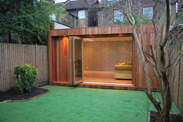 Yourgardenroom Co Uk Contemporary Shed London By Your Garden Room   Contemporary Shed 