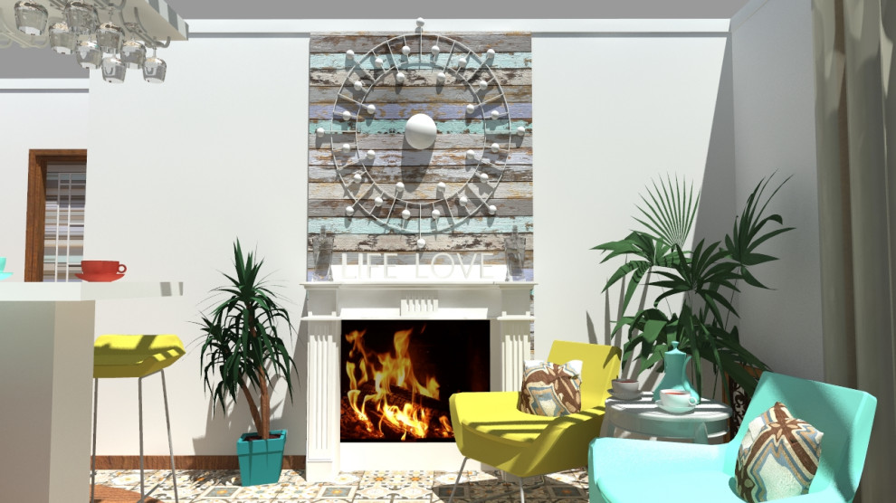 Интерьер двухкомнатной квартиры в Калининграде