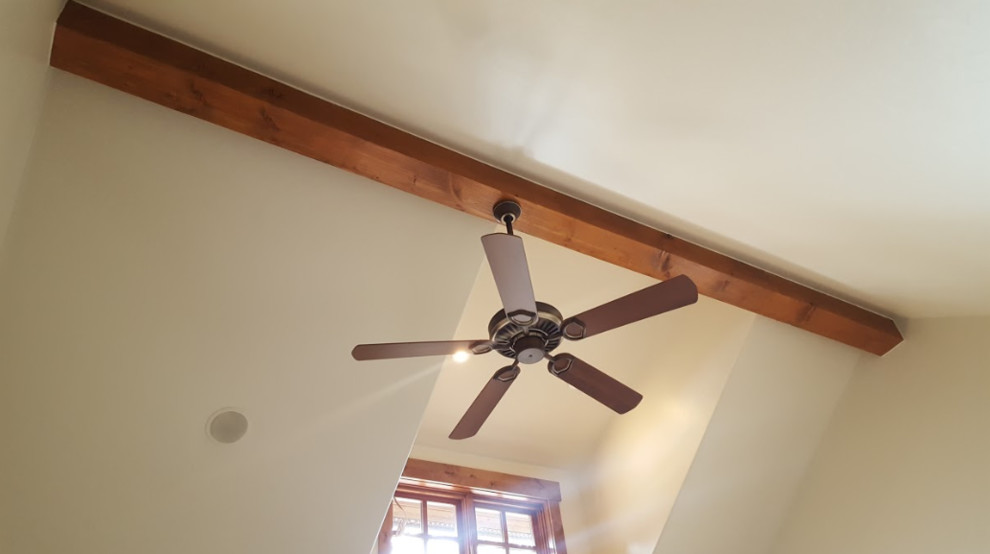 Inspiration for a transitional home design remodel in Denver