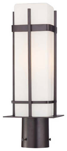 Minka-Lavery Sterling Heights 1-Light Outdoor Post Mount