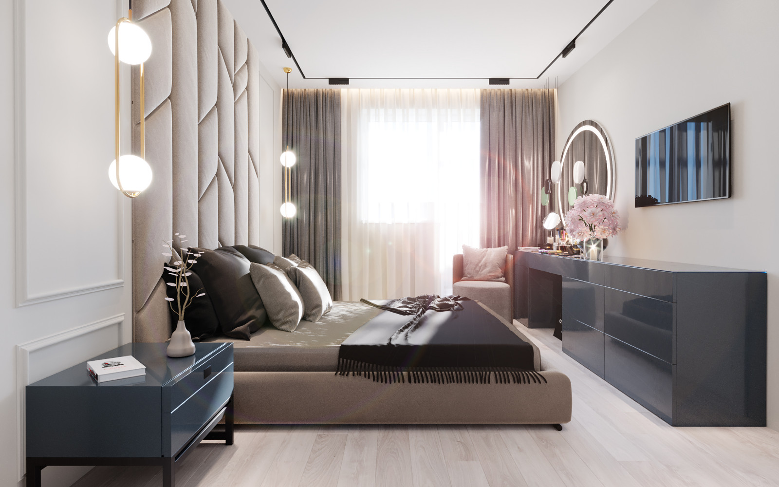 Интерьер квартиры площадью 49,17 м2