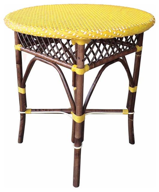 Outdoor Dining Table - Paris Bistro - Yellow