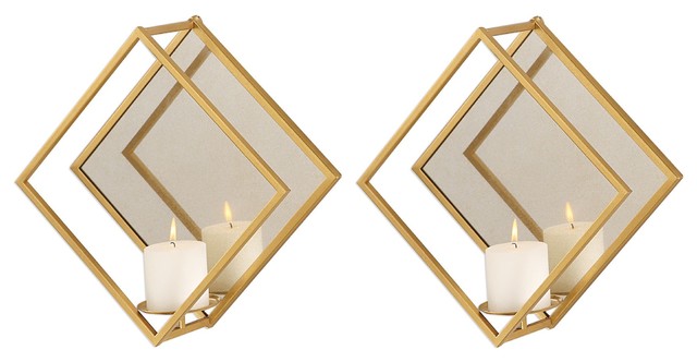 Uttermost Zulia 16 High Candle Wall Sconce Set of 2