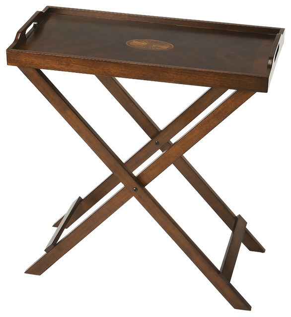 Jonathan Serving Table Transitional Tv Trays By Hedgeapple