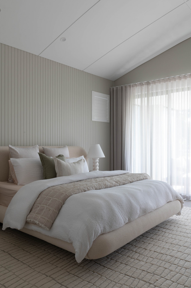 Photo of a scandinavian bedroom in Perth.