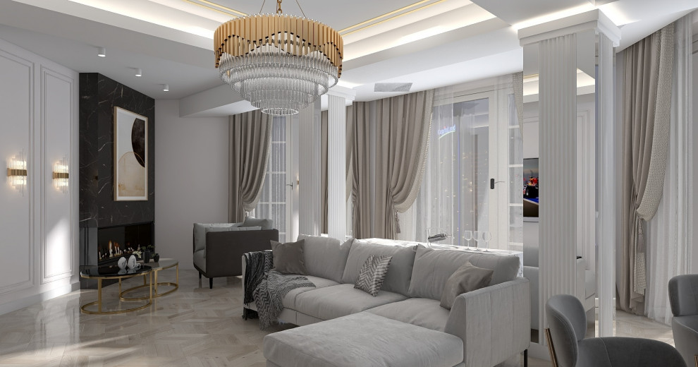 Дизайн квартиры 98 м. кв.