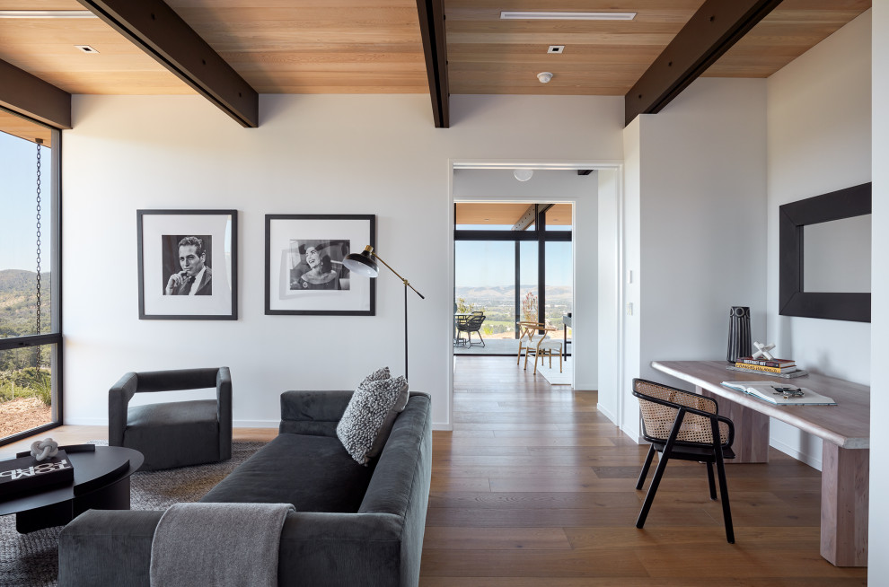 Sonoma Hilltop New Residence - Modern - Living Room - San Francisco ...