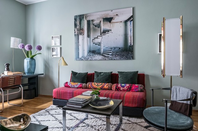 Arbeitszimmer eclectic-home-office