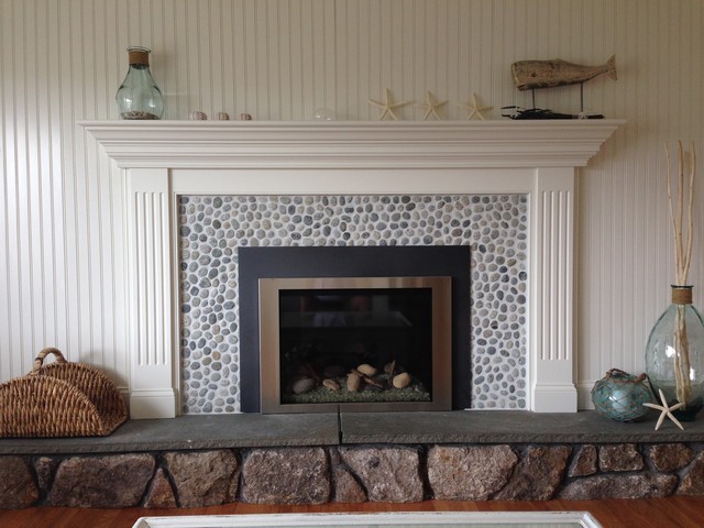 Gas fireplace inserts - Beach Style - Portland Maine - by Jackson