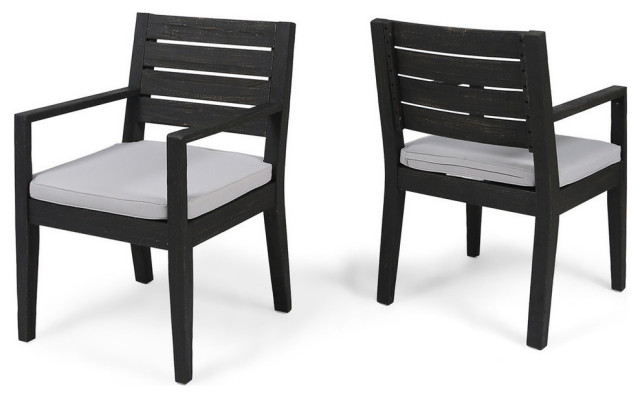 acacia wood dining chairs