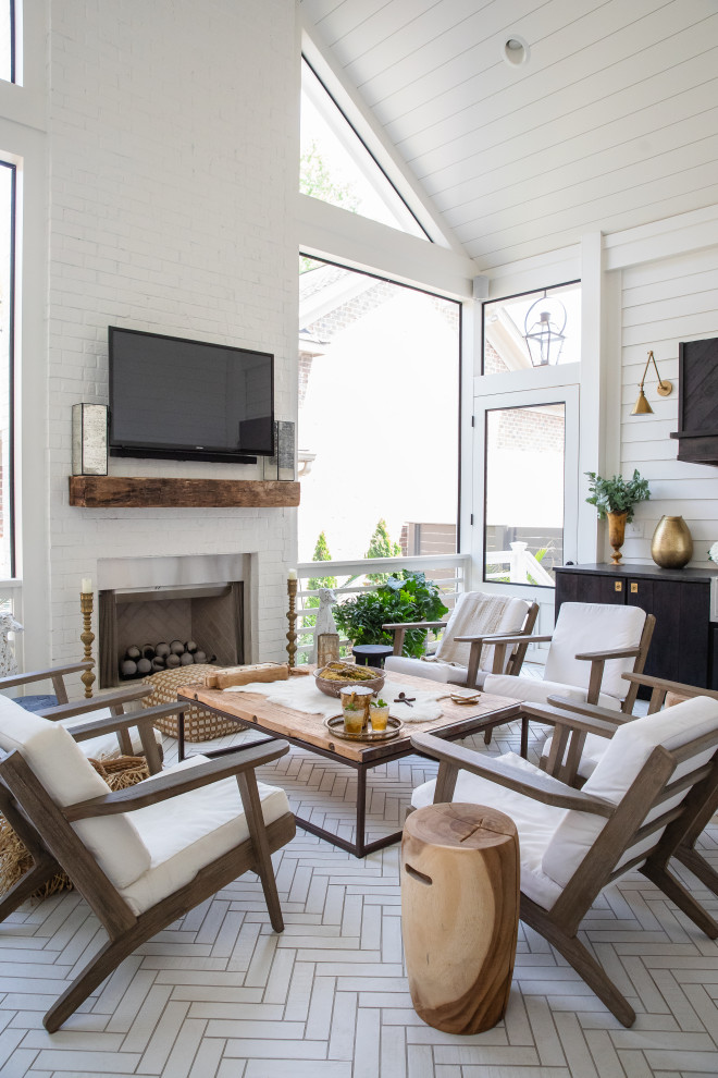 Wiregrass Lane - Transitional - Sunroom - Nashville - by Chelsea Skye