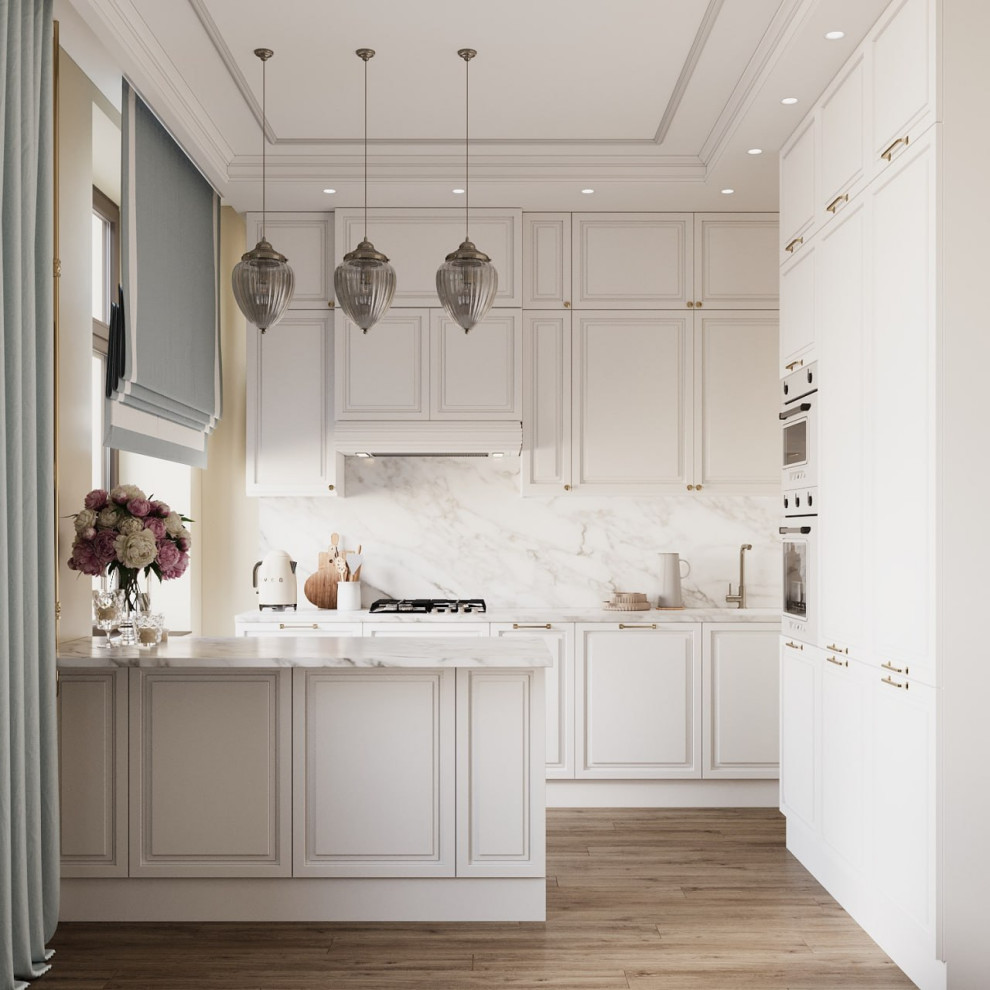 Дизайн-проект квартиры в "Сталинке" в классическом стиле