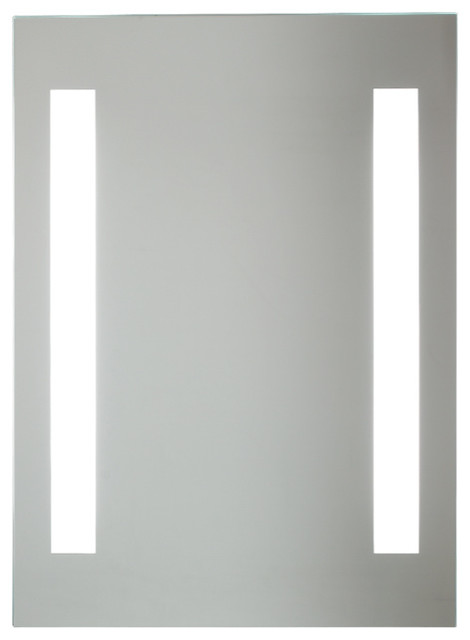 Rectangular Fluorescent Light Mirror, Fluorescent Vanity Light