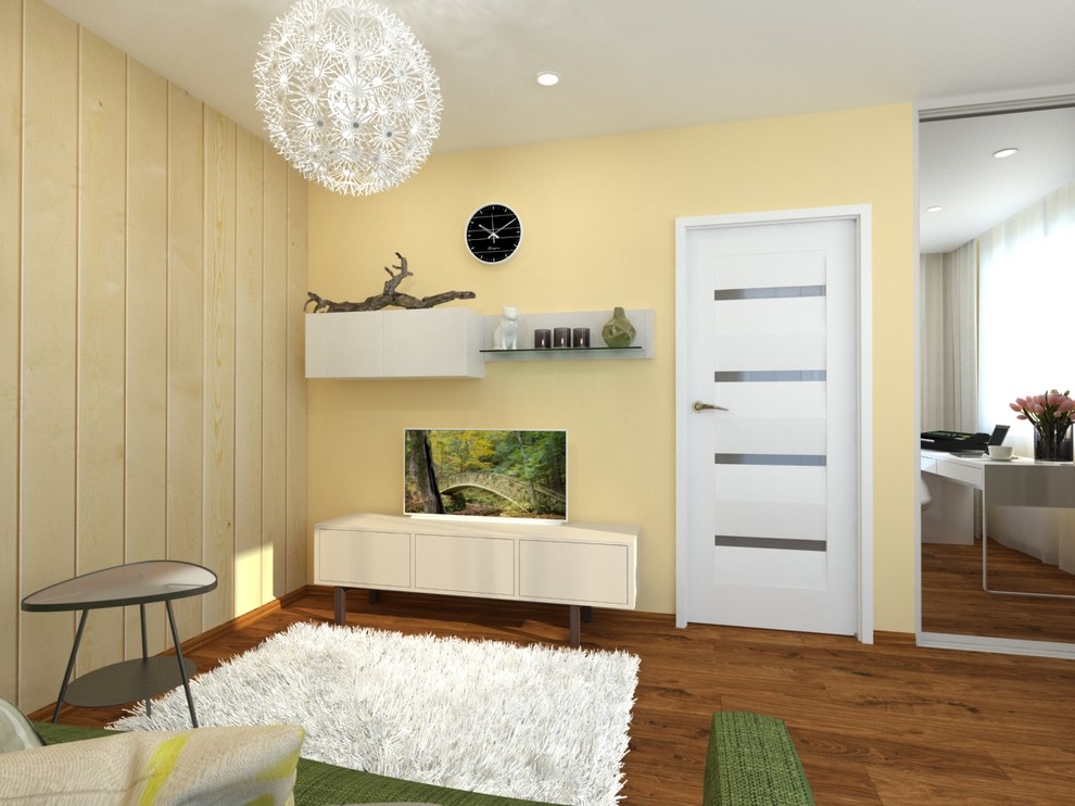 Дизайн-проект 2-х комнатной квартиры "В гармонии с природой"