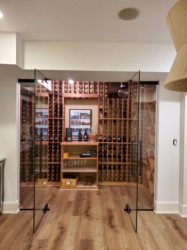 Photo of a wine cellar in New York.