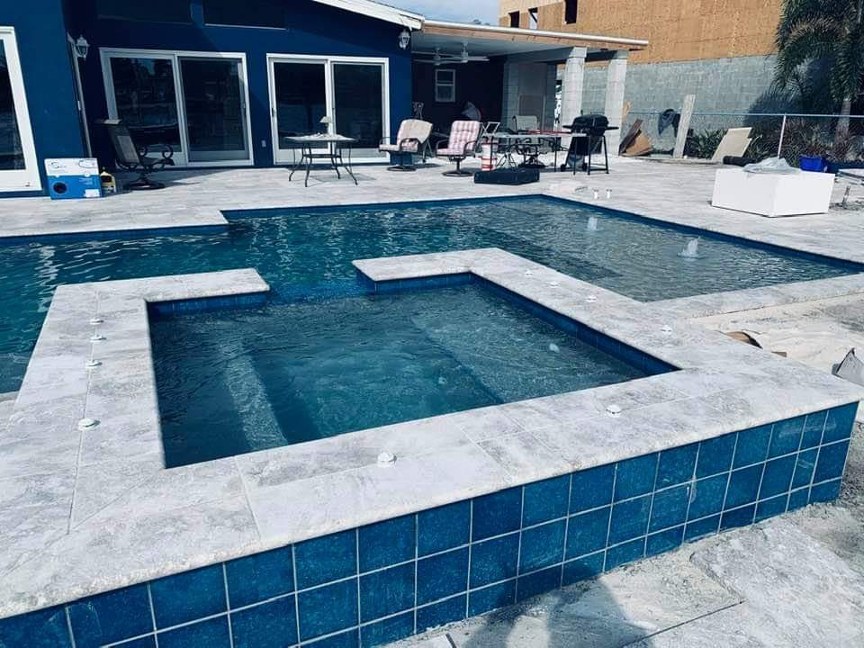 Outdoor swimming pool