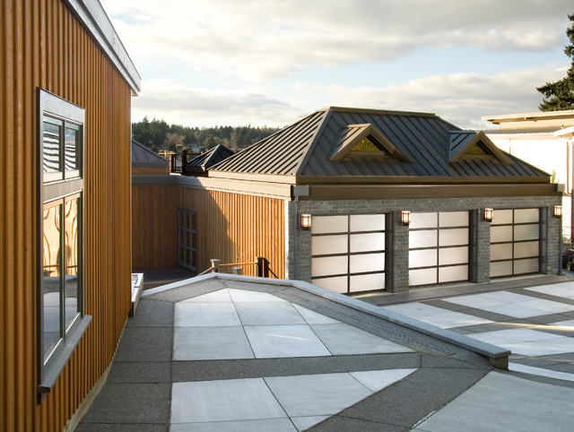 Gig Harbor Residence trendy-hus-og-facade