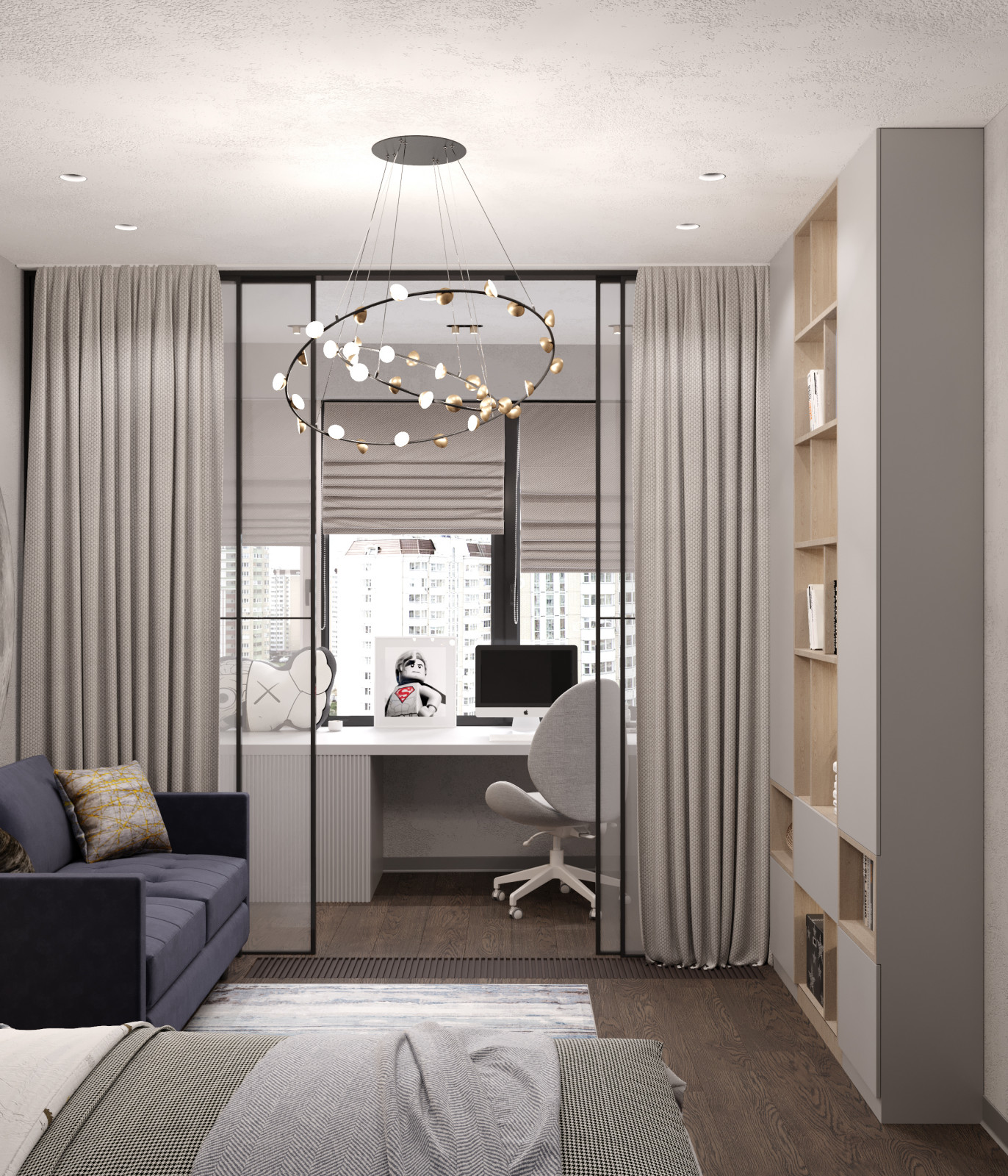 Квартира 150 кв.м. в ЖК PRIZMA