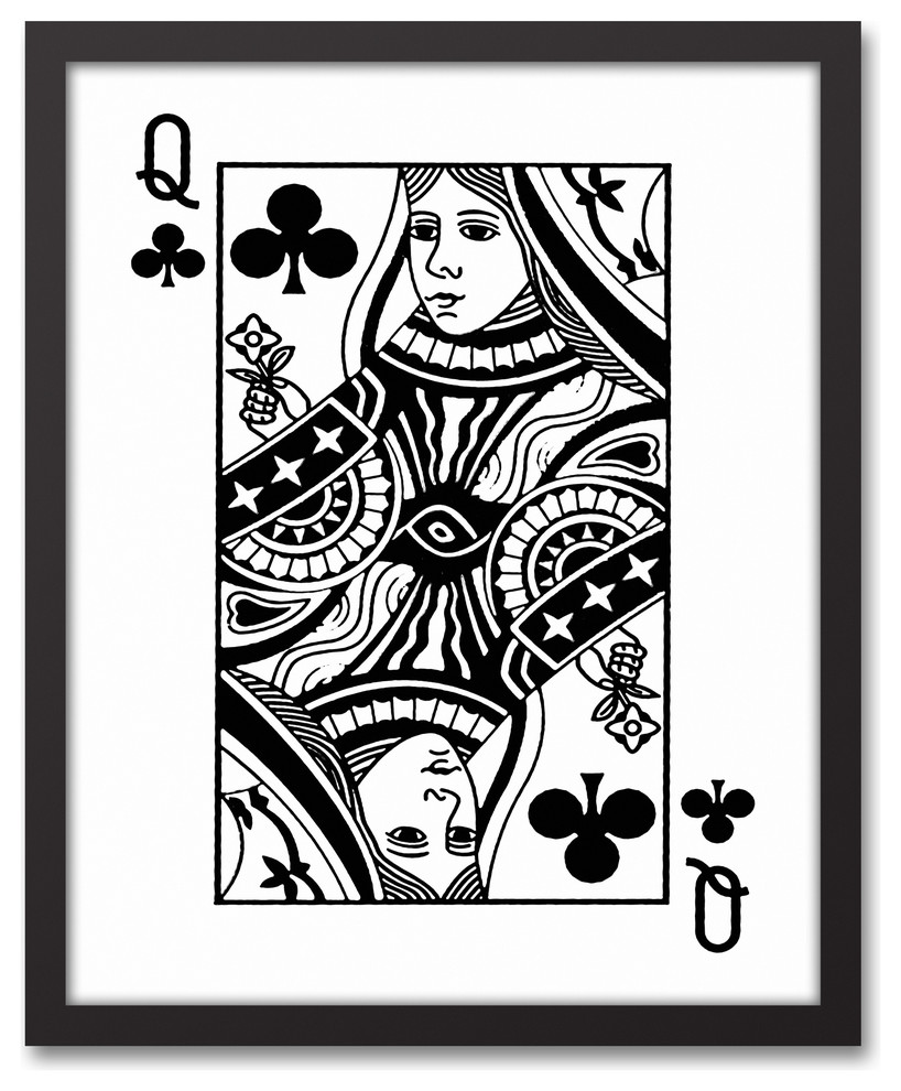 queen of clubs art