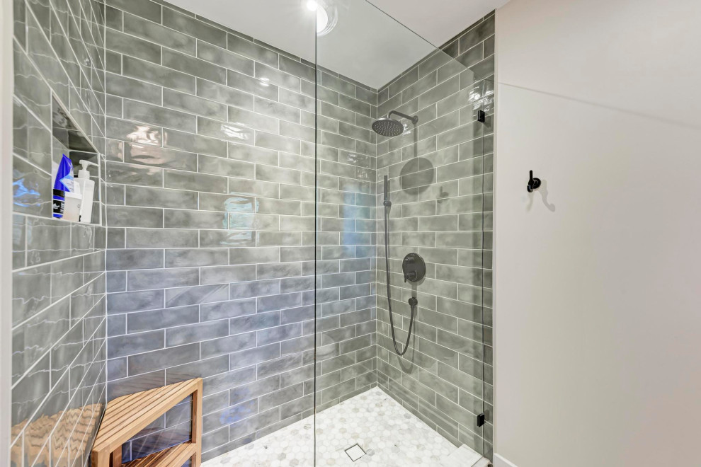 Bathroom - transitional bathroom idea in Austin